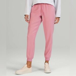 Lululemon On The Fly Woven Jogger Pink High Rise Size 2
